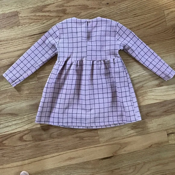 Zara Pink Dress Size 12/18 Months - Picture 3 of 4